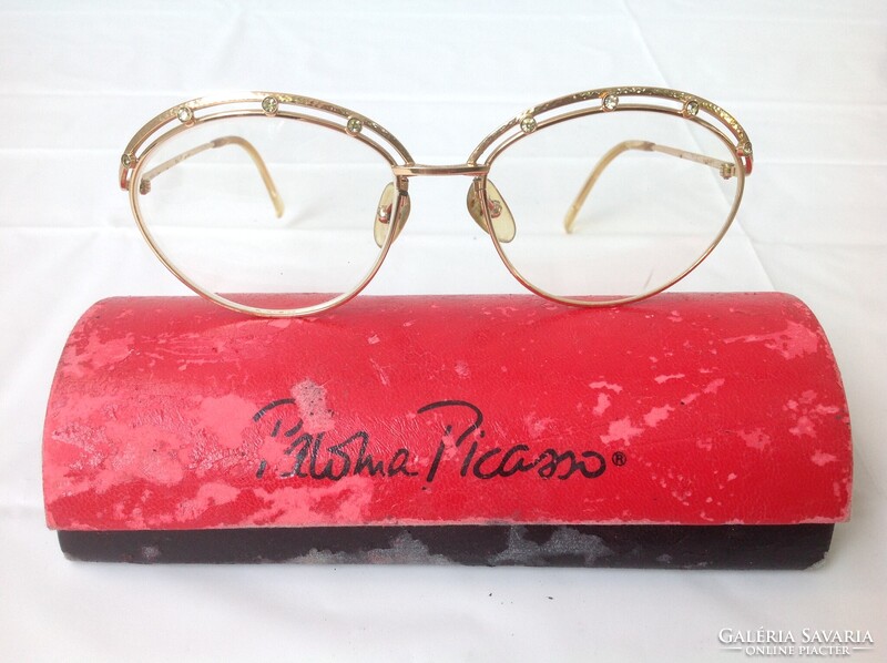 PALOMA PICASSO 3725 VINTAGE SZEMÜVEG - 80-as évek - EREDETI TOKBAN