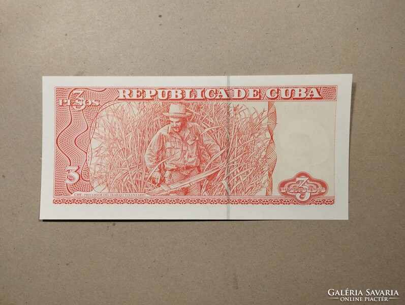 Kuba - 3 Pesos 2005 UNC