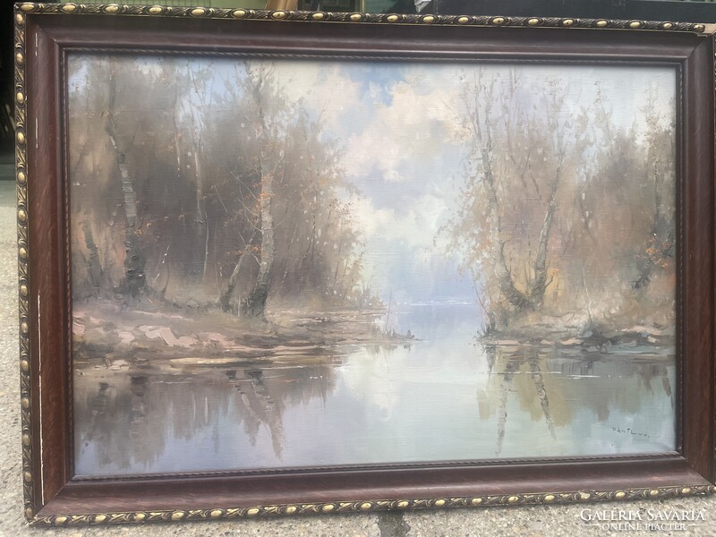 Pántl László - Tavasz..60x90cm plusz kerete