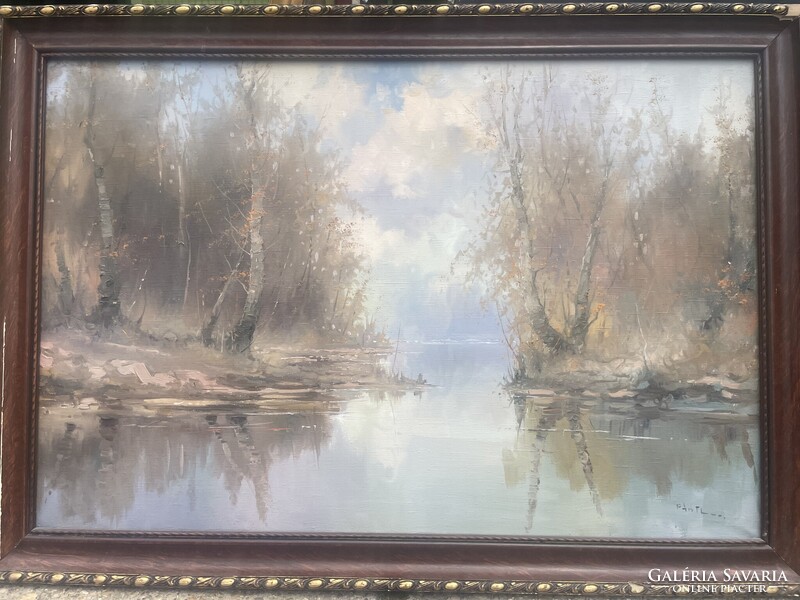 Pántl László - Tavasz..60x90cm plusz kerete