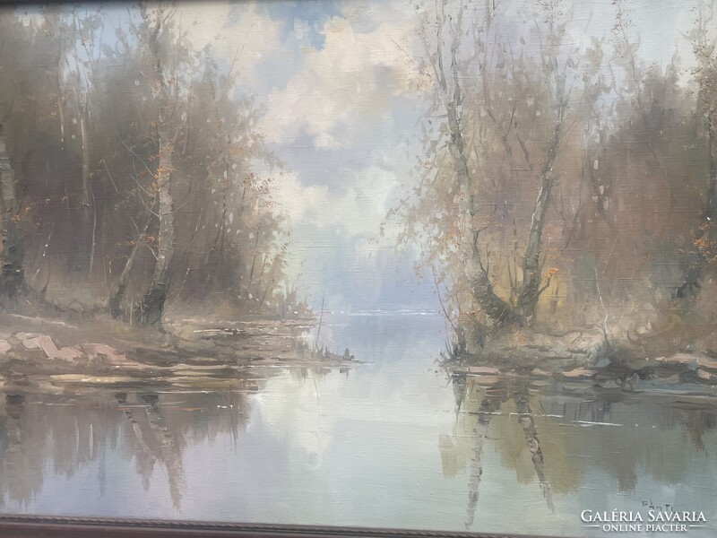 Pántl László - Tavasz..60x90cm plusz kerete