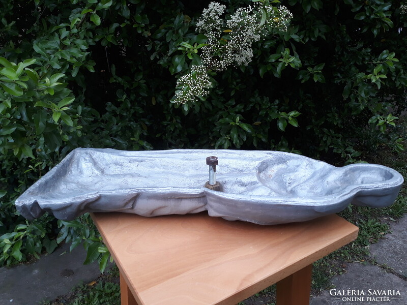 Antik kegytárgy, óriás méretű Szűz Mária szobor, 51 cm