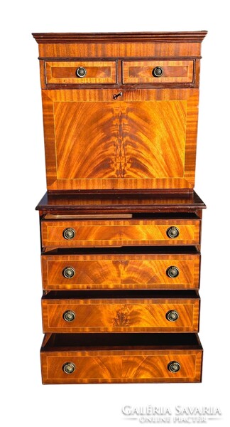 Biedermeier stílusú  írószekreter, íróasztal B163
