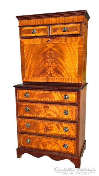 Biedermeier stílusú  írószekreter, íróasztal B163