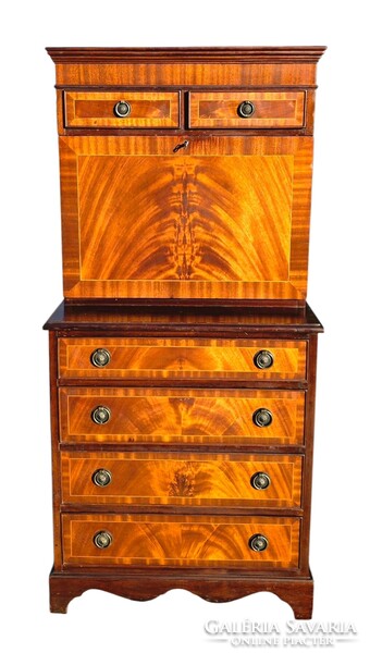Biedermeier stílusú  írószekreter, íróasztal B163
