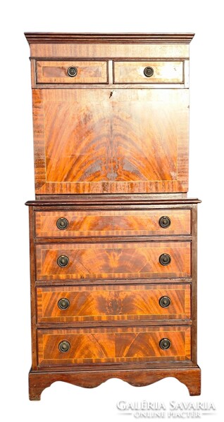 Biedermeier stílusú  írószekreter, íróasztal B163