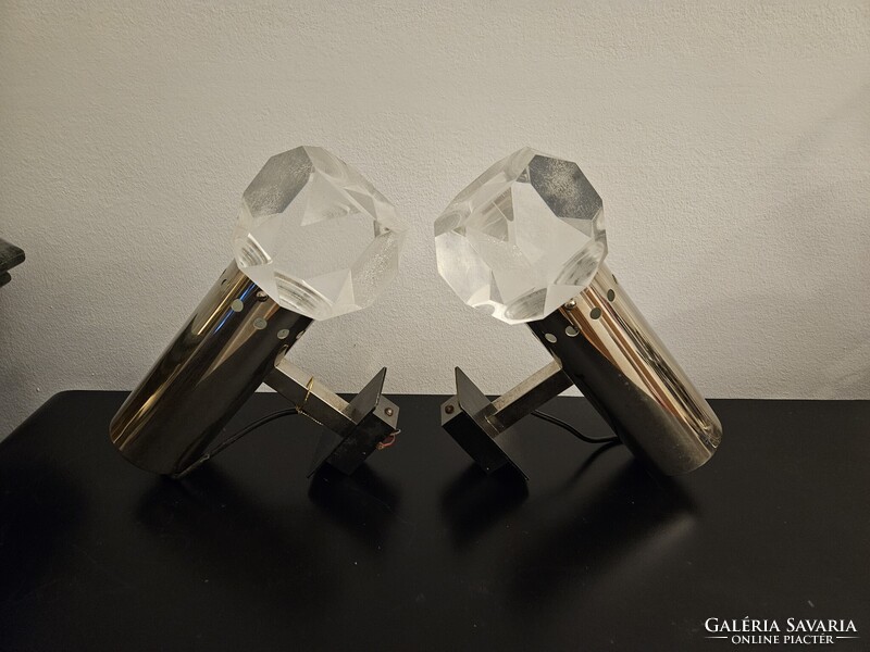 Pair of retro appliques (italian design)