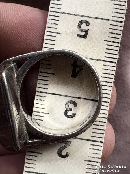 Csodálatos ezüst antik gyűrű 18mm belső átmérő