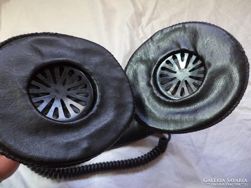 Retro hi-fi fejhallgató, dupla csatlakozós (4350)