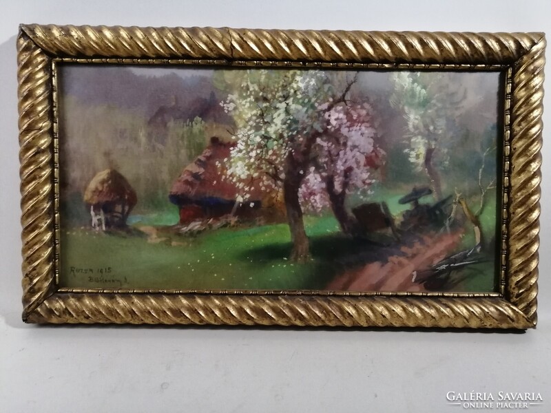 BURCHARD BÉLAVÁRY ISTVÁN /1864-1933/ - VADÁSZAT RUZSÁN - RUZSA 1915