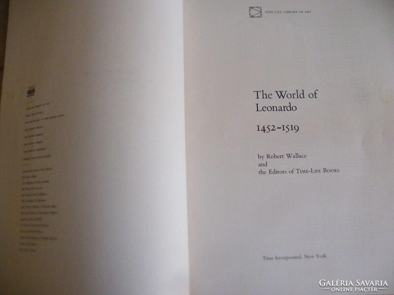 The world of:Cézanne;Michelangelo;Giotto;Winslow;Dürer;Leonardo;Vermeer;-Time life library of art