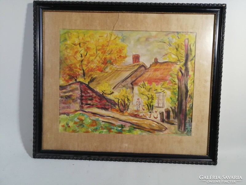 FARKASHÁZY MIKLÓS /1895-1964/ - TIHANYI ŐSZ 1958