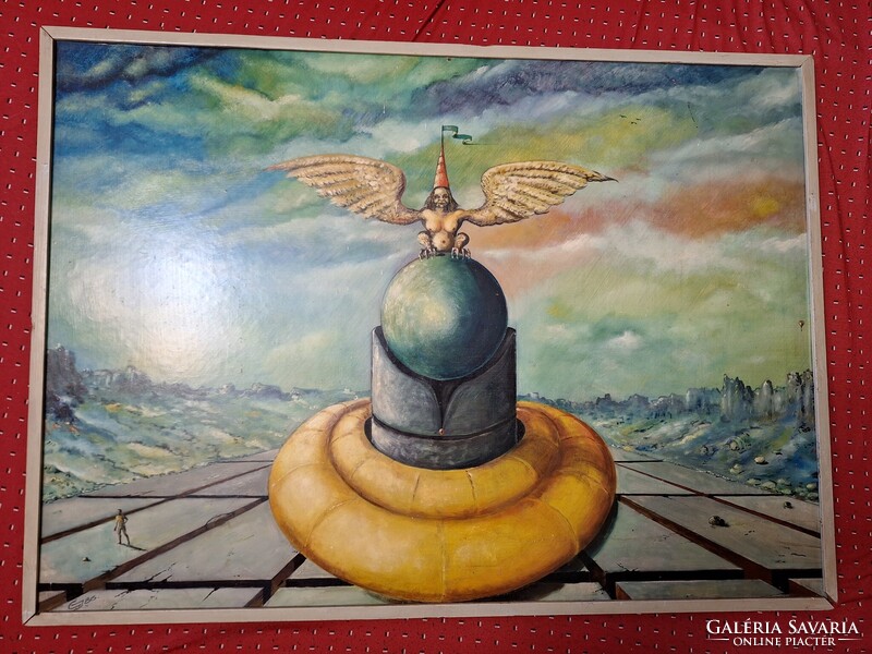 1986-osztrák? DALISTA SZÜRREALISTA FESTŐ-