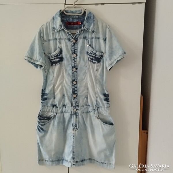 Női farmer ruha minőségi új nem használt XL méretű C-IN-C márkájú