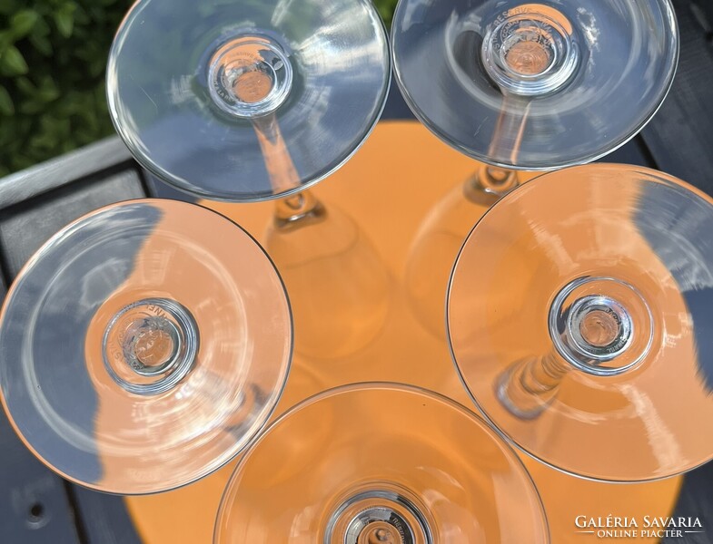 Kivételes Baccarat Dom Pérignon No. 2 kristálypohár-készlet – Csak belső használatra, 1990-es évek