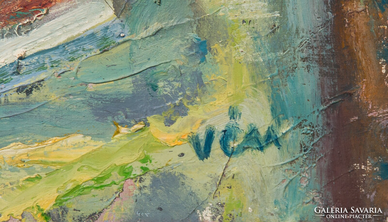 Vén Emil (1901-1984): Asztali csendélet.