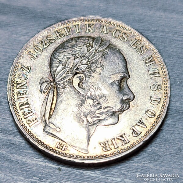 Ferenc József ezüst 1 Forint 1888 KB