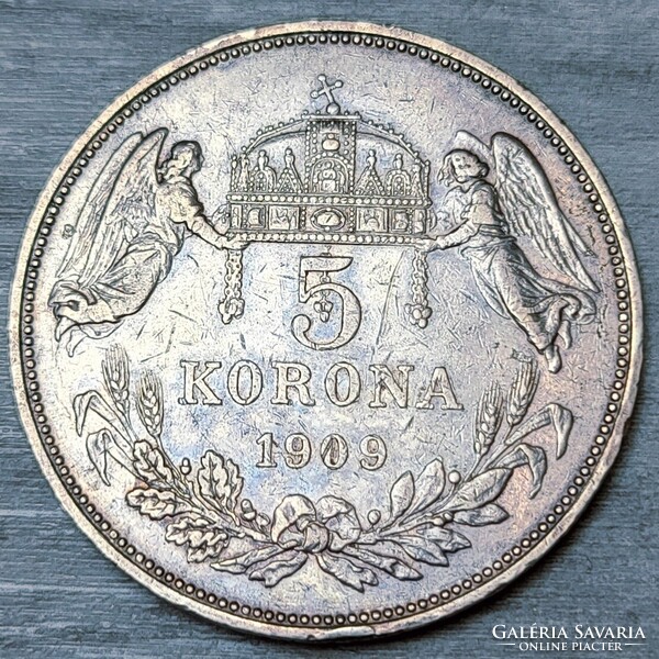 Ferenc József 5 Korona 1909
