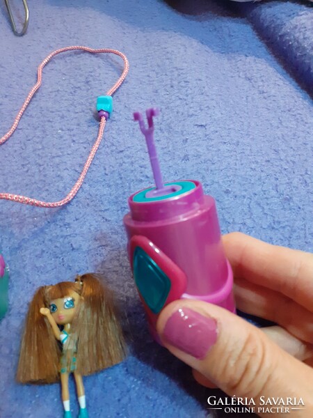 Sweet secrets Savannah rúzs mini baba  és cool classrooom  Polly Pocket like dobozka 2007