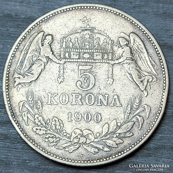 Ferenc József 5 Korona 1900