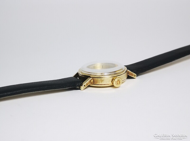 Omega geneve 14k gold - from 1977 - serviced, with warranty, tiktakwatch service card!