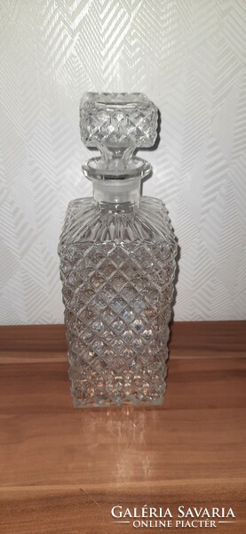 Whisky-s tároló üveg 25 cm