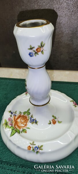 Herendi PBR (Petite Bouquet de Rose) gyertyatartó