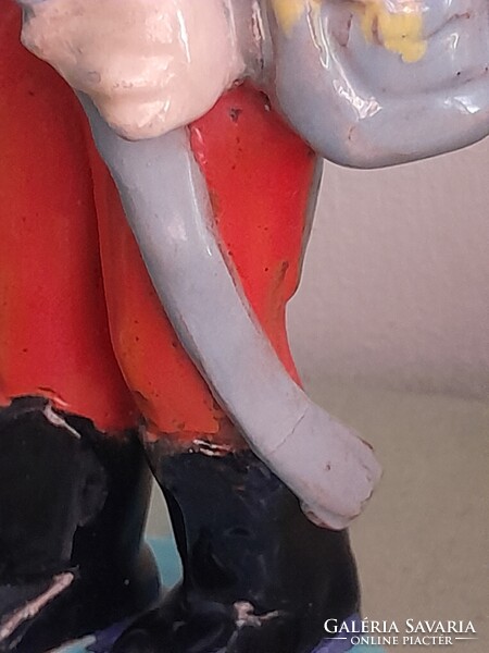 H.Rahmer Mária art  deco kerámiája 26 cm magas jelzett