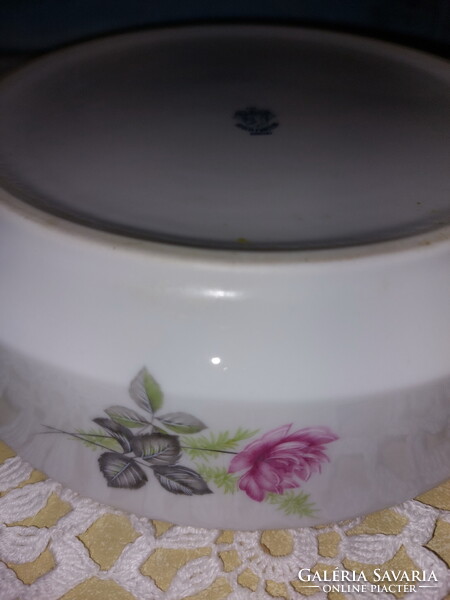 Alföldi Bazsarózsás - Rózsás porcelán köretes tál