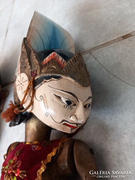 Indonéz Wayang Golek báb 2db
