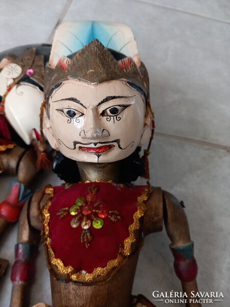 Indonéz Wayang Golek báb 2db
