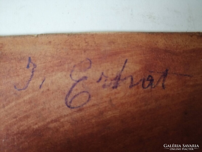 GYÖNYÖRŰ HÖLGYPORTRÉ - KERETEZETT ALKOTÁS FELOLDATLAN JELZÉSSEL