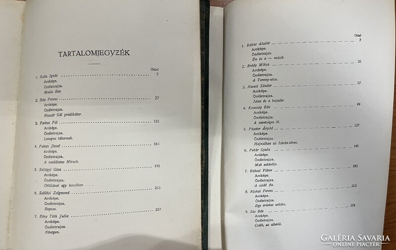 100 magyar író novellái Légrády kiadó Malonyai Dezső Az öreg méltósága, Az Érdekes Újság Dekameronja