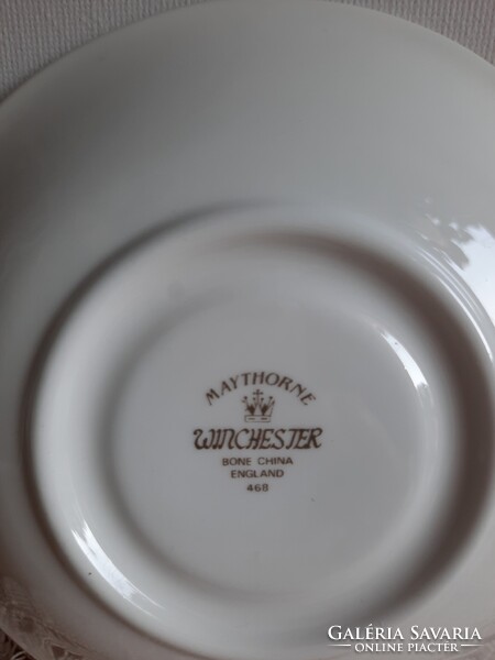 Maythorne Winchester Bone China  England  468 , Új,  porcelán tányér, pótlásnak