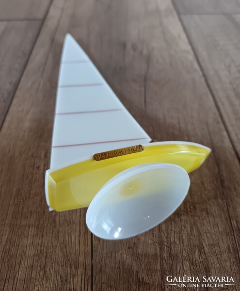 Retró Balatoni emlék plexi vitorlás