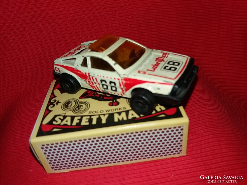 Régi még Francia gyártmányú MAJORETTE LANCIA MONTECARLO fém kisautó sportautó RITKA képek szerint