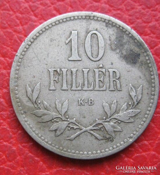 Magyar Királyság 10 fillér 1915 (T68)