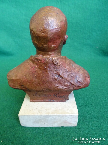Lenin bronz brüszt Olcsai Kiss Zoltán (1895-1981)