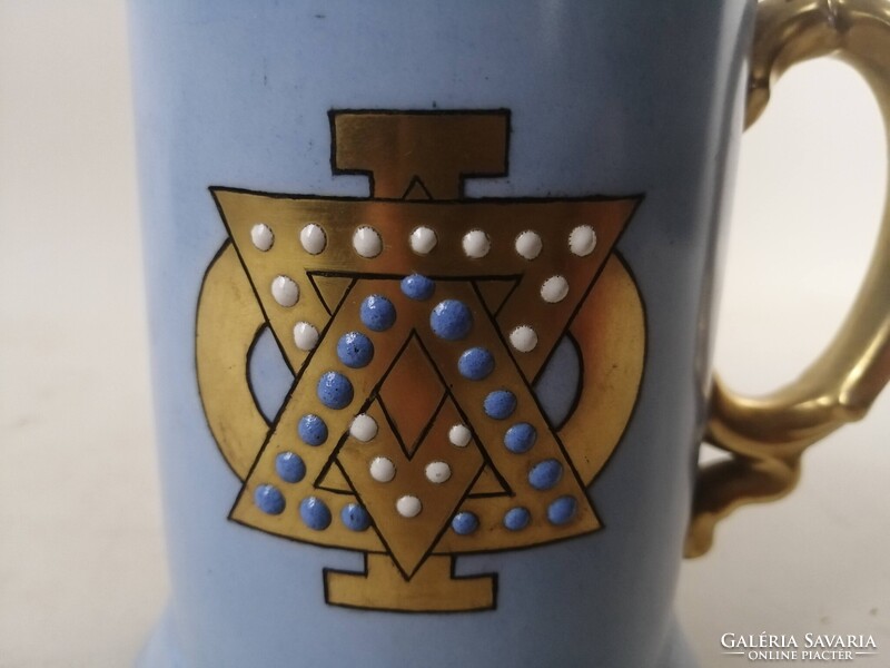 ARTEFACT MAÇONNIQUE ANTIQUE - BLANCHE HIBBS 1911 - ANTIK SZABADKŐMŰVES DÍSZTÁRGY