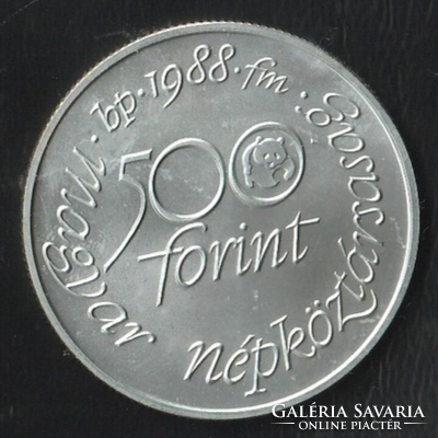 500 Forint 25. világ Vadvédelmi alap 1988