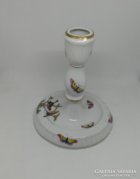Herendi porcelán Rotschild mintás gyertyatartó!
