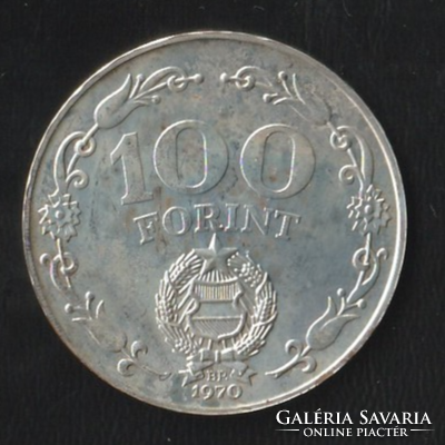 100 Forint 1945-1970 felirattal