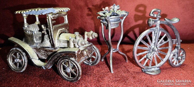 Vintage, egyedi, antik miniatűr vitrintárgyak - Különleges kincs gyűjtőknek!