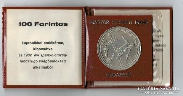 1983 FAO 100 FORINTOS BANKI CSOMAGOLÁSBAN