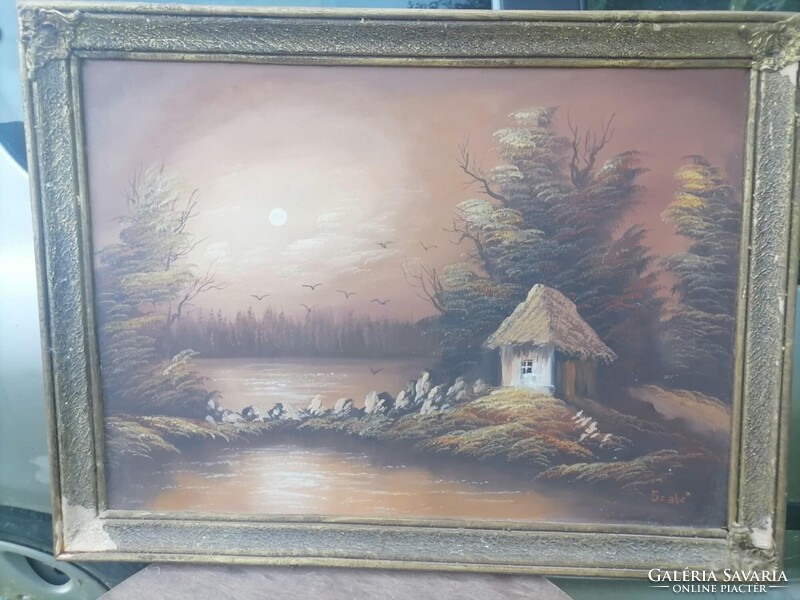 Olaj festmény vászonra eredeti