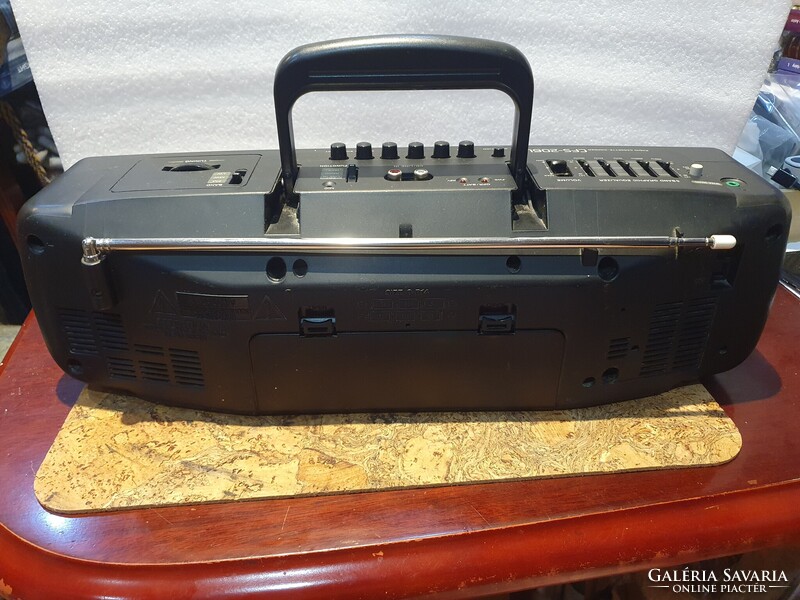 Retro Sony CFS-206L rádiósmagnó kazetta boombox sétálómagnó hi-fi 26