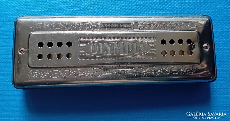 OLYMPIA szájharmónika  műanyag dobozzal