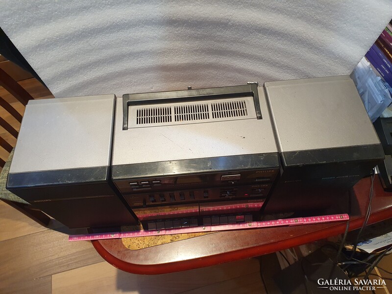 Retro Philips D8678/00 rádiósmagnó kazetta boombox sétálómagnó hi-fi 19