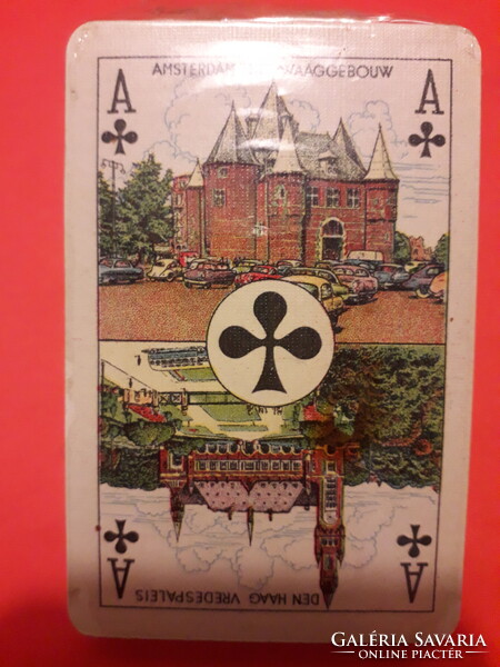 Amsterdam Den Hag bontatlan römikártya egyedi ritkaság hibátlan