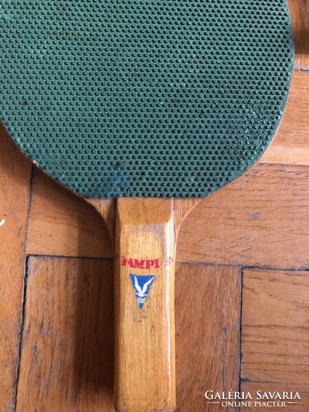 Pingpong háló 2 db ütővel, NDK retró